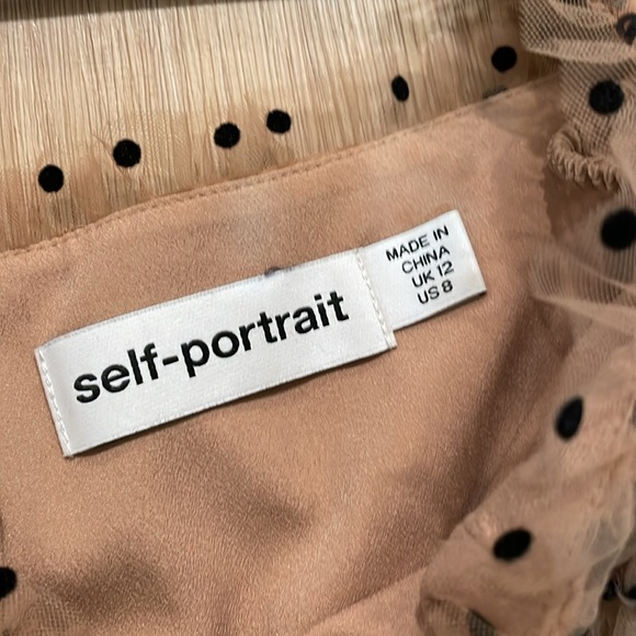 Self Portrait Shirred Dress - Picture 5 of 6